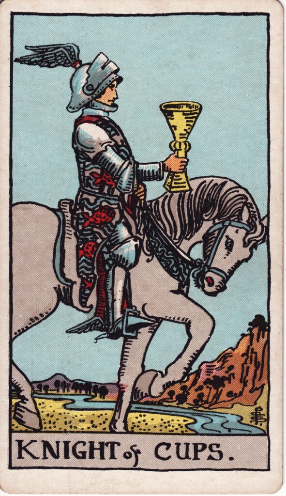 Knight of Cups as Feelings